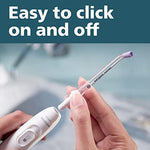 Genuine Philips Sonicare Quad Stream technology water flosser tips white
