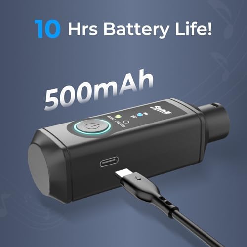 Full retail packaging of the SINWE P16 wireless Bluetooth XLR audio receiver with included accessories.