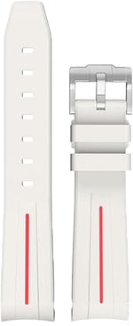 Rubber Strap for Moonswatch Watch,Curved No Gap,Premium Soft Durable Silicone Rubber Band Compatible with Omega x Swatch MoonSwatch Speedmaster 20mm Replacement Band Strap for Men Women - Image 14