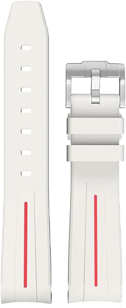 Rubber Strap for Moonswatch Watch,Curved No Gap,Premium Soft Durable Silicone Rubber Band Compatible with Omega x Swatch MoonSwatch Speedmaster 20mm Replacement Band Strap for Men Women - Image 14