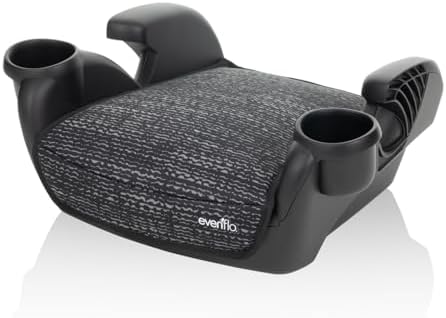 Evenflo GoTime No Back Booster seat side profile