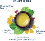 Texture of Motherlove herbal ointment showing the natural beeswax and oil blend.