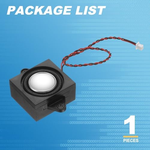 Patikil small electronic project speaker with silver cone