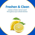 Close up of Compac Home Plink lemon scented cleaning sphere