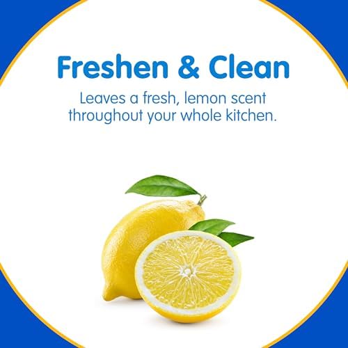 Close up of Compac Home Plink lemon scented cleaning sphere