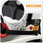 Torevsior airport travel cart in folded compact position