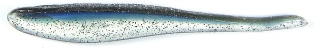 Roboworm Alive Shad Morning Dawn front view soft plastic bait