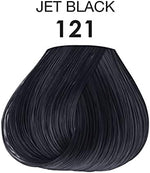 Adore Creative Image conditioning black hair dye bottles showing ammonia free label features