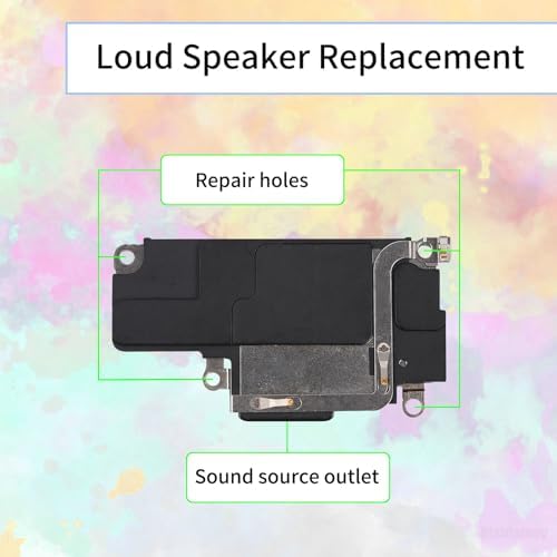 Detailed view of loudspeaker connector for 12 Pro Max