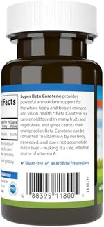USA imported Carlson Super Beta Carotene 7500 mcg RAE easy to swallow softgels expiration date.