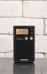 Sangean DT-200X radio buttons and tuning controls