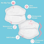 Dr. Talbot's nursing pads inside packaging for breastfeeding moms