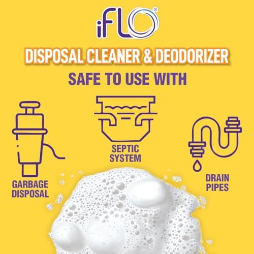 Six pack packaging of Iflo garbage disposal cleaner pods