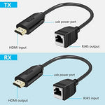 Wiistar HDMI to RJ45 network converter adapter kit