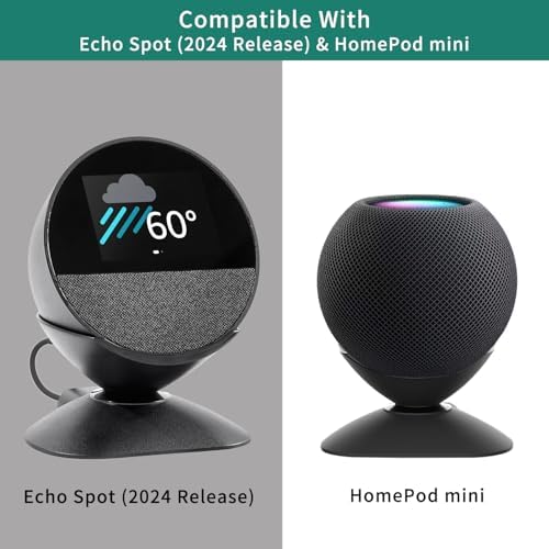 Dianves stand with Echo Spot 2024 mounted
