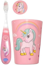 Lily's Home toddler soft toothbrush with light up two minute timer