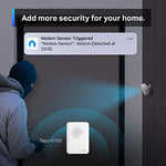 Tapo T100 app notification interface