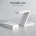 Tipsketch portable travel nail lamp dual timer buttons close up