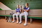 Close up of the contoured Y-heel and gripper top cuff on the premium Mizuno athletic stocking.