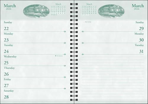 Thomas Kinkade Studios 2026 Monthly/Weekly Engagement Calendar with Scripture - Image 7