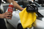 Tint safe foaming mist cleaner on automotive touchscreen panel display