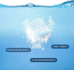 Individual packaging of NATRUTH solid washer deep cleaning tablets