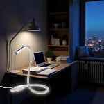 Labriciyon portable laptop keyboard light plugged into a laptop USB port illuminating the keys