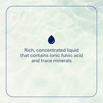 Trace Minerals Ionic Fulvic Acid 250 mg dropper showing metered measurement liquid