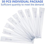 Nuanchu 12FR transparent PVC catheter tubes showing 15cm length measurement.