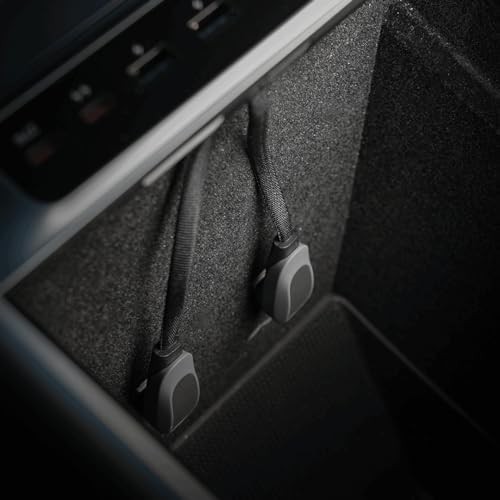 Vion hub sleek design inside Tesla Model Y cabin