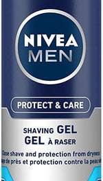 NIVEA MEN Shaving, Protect & Care Shaving Gel, 198g - Image 6