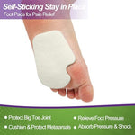 Cutecrop foot care pads for runners and dancers suffering from turf toe.