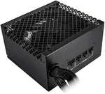 Rosewill ATX 3.1 power supply unit showing modular interface ports and fan ventilation grill