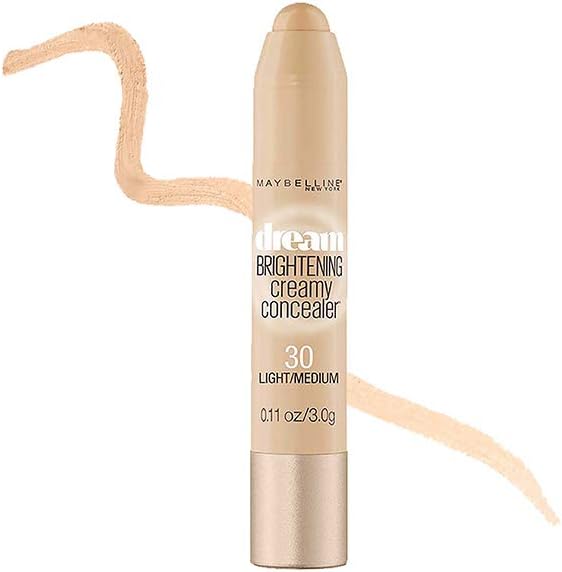 Maybelline concealer crayon packaging back view