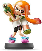 Authentic interactive Nintendo amiibo gaming character figure retail packaging displaying product compatibility details.