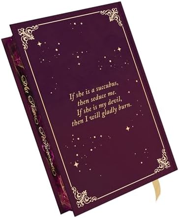 Crossed Collector's Edition book showing the ribbon bookmark.