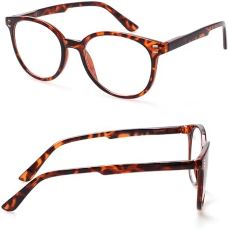 Collection of three assorted stylish reading glasses in a set.