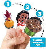 Disney Moana character toy set package layout imported from USA