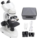 Yoidesu professional biological microscope front view for educational lab work.
