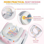 Orzbow toddler step stool conversion setup displaying adjustable height mechanism configuration