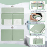 URMYWO premium imported thick bath kneeling pad set packaged perfectly as a newborn baby shower gift