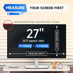 IPROKKO blue light blocking computer film showing anti glare matte coating comparison.