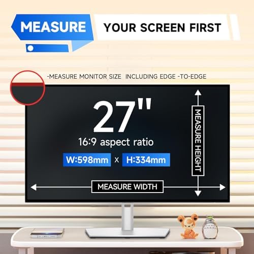 IPROKKO blue light blocking computer film showing anti glare matte coating comparison.