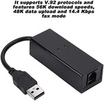 Side profile of Sanpyl USB modem showing compact design
