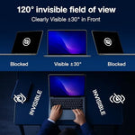 Side angle view demonstrating the 60 degree privacy viewing limit.