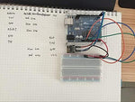 Close up of ESP8266 ESP-01S transceiver pins