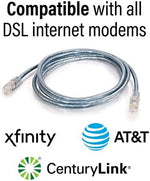 Side profile of C2G RJ11 modem connector