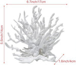 Besimple realistic synthetic stony coral aquarium ornament detail