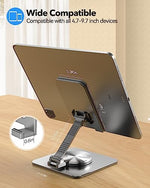 SOJUNER foldable portable desk stand fully collapsed flat for travel and storage convenience