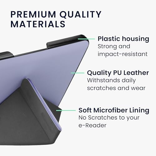 Internal view of the kwmobile protective case for Kobo Forma